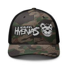 Load image into Gallery viewer, Double Logo Camouflage Trucker Hat