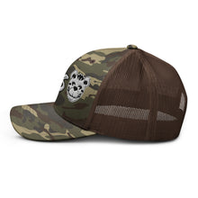 Load image into Gallery viewer, Double Logo Camouflage Trucker Hat