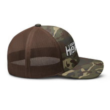 Load image into Gallery viewer, Double Logo Camouflage Trucker Hat