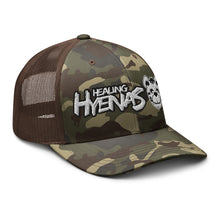 Load image into Gallery viewer, Double Logo Camouflage Trucker Hat