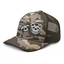 Load image into Gallery viewer, Double Logo Camouflage Trucker Hat