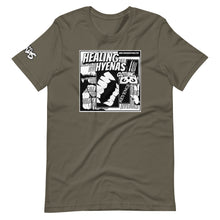 Load image into Gallery viewer, Healing Hyenas Paper Comic T-Shirt