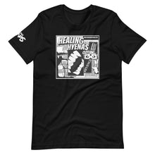 Load image into Gallery viewer, Healing Hyenas Paper Comic T-Shirt