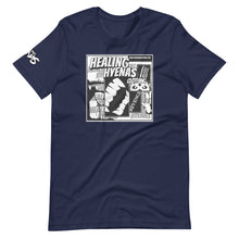 Load image into Gallery viewer, Healing Hyenas Paper Comic T-Shirt