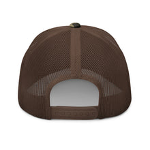 Load image into Gallery viewer, Double Logo Camouflage Trucker Hat
