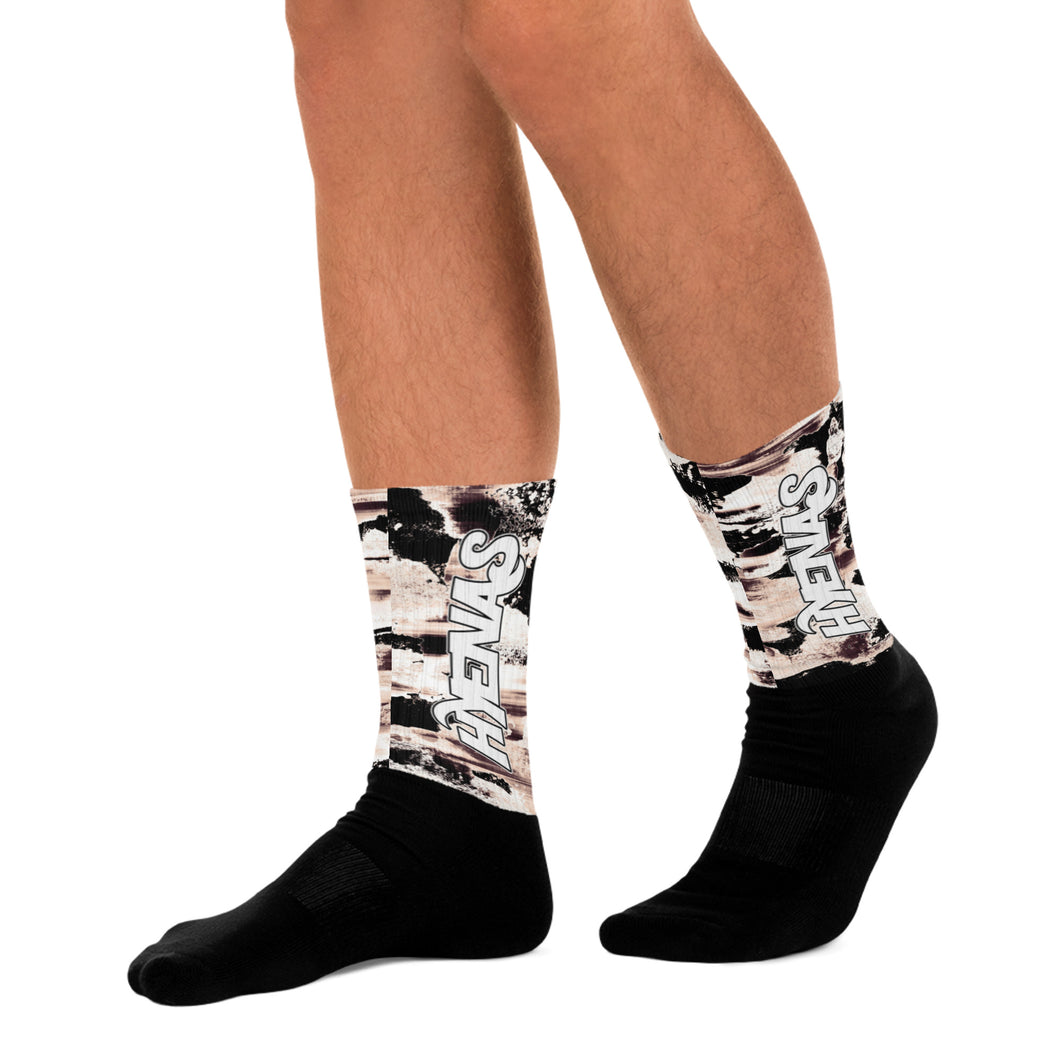 Hyenas Pattern Socks