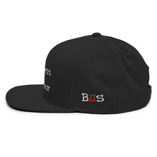 Load image into Gallery viewer, The Benefit To Society Snapback Hat
