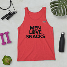 Load image into Gallery viewer, Men Love Snacks Tank Top
