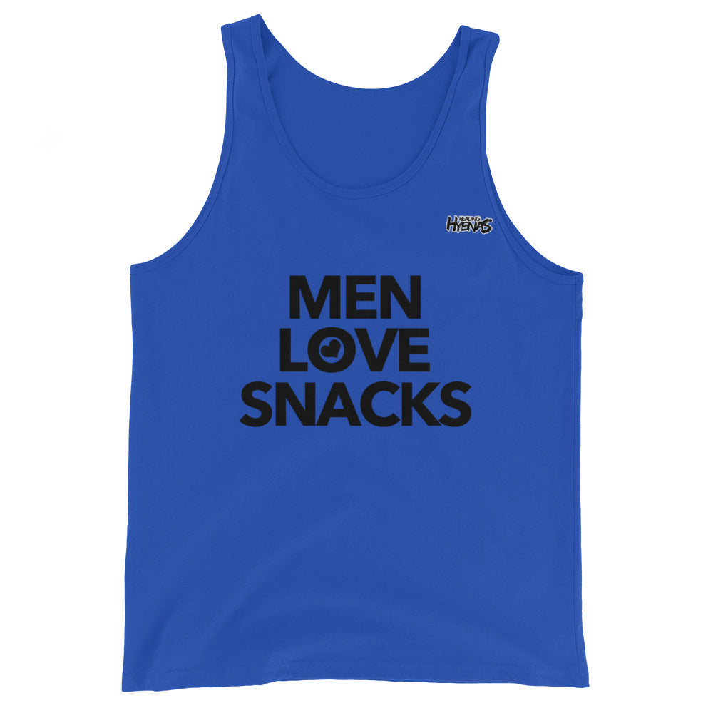 Men Love Snacks Tank Top