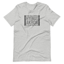 Load image into Gallery viewer, The Camo Hyena Akron (Gray Letters) T-Shirt
