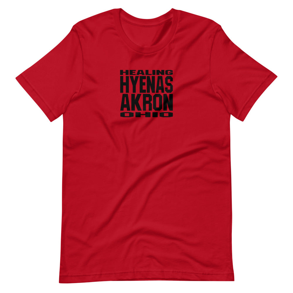 The Hyena Akron (Black Letters) T-Shirt