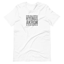 Load image into Gallery viewer, The Hyena Akron (Gray Letters) T-Shirt
